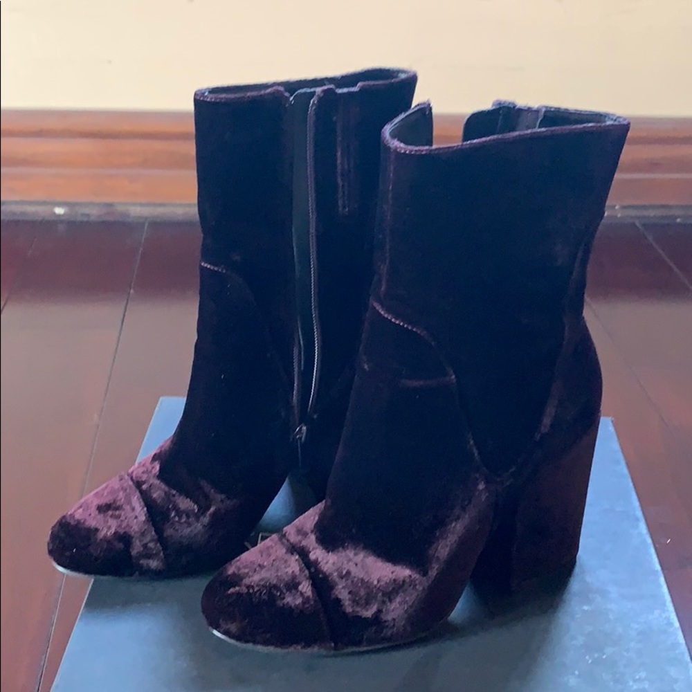 Velvet Bootie